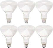 GE Lighting 65-Watt, 580-Lumen, BR40, Floodlight Bulb, Soft White - 6 Pack